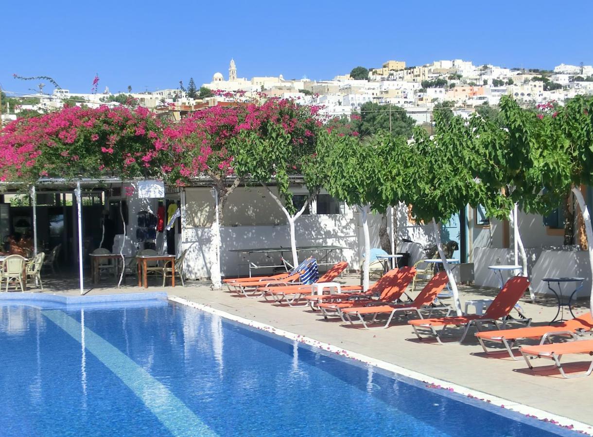 Santorini Camping & Hostel Fira  Bagian luar foto