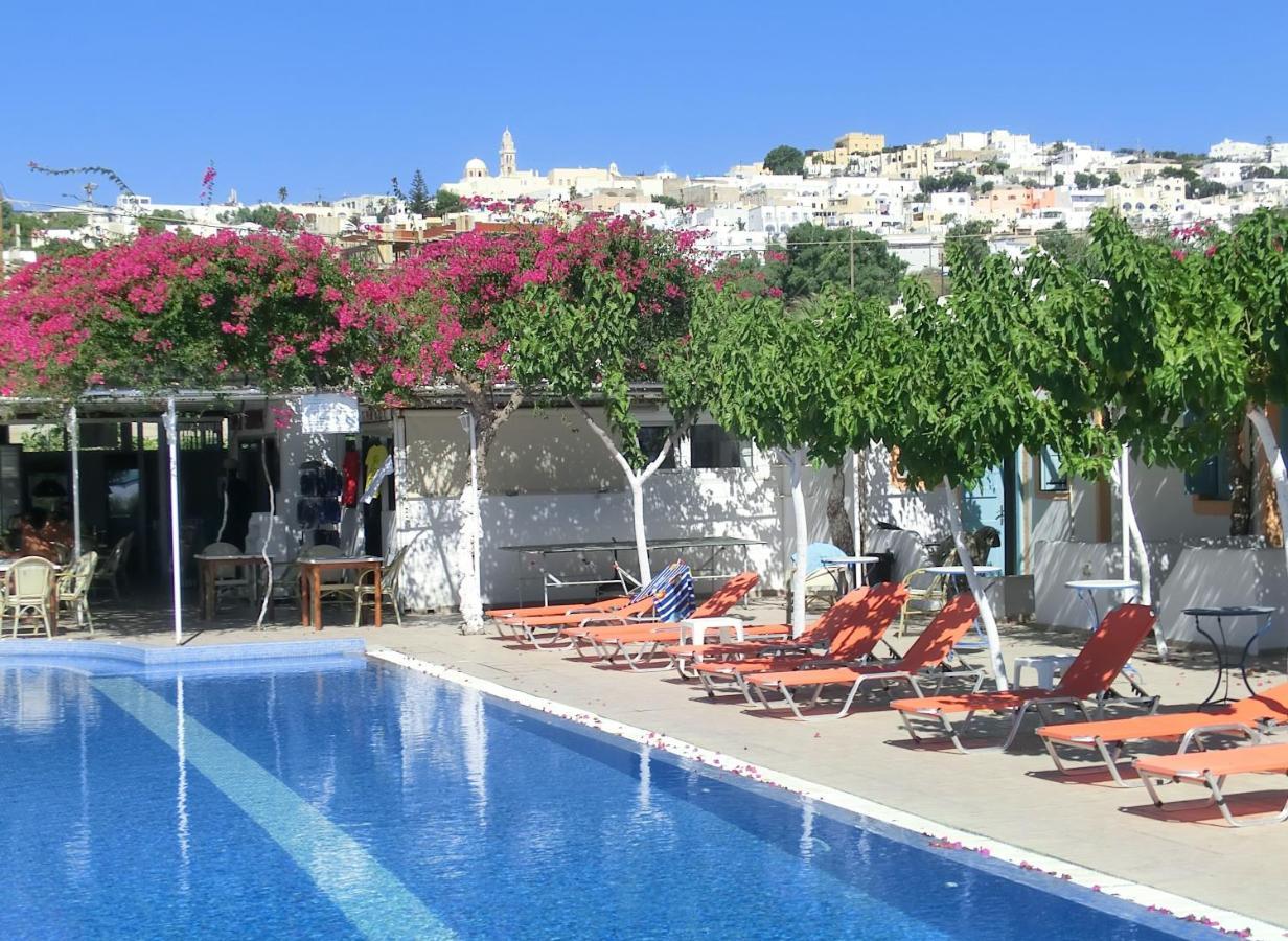 Santorini Camping & Hostel Fira  Bagian luar foto